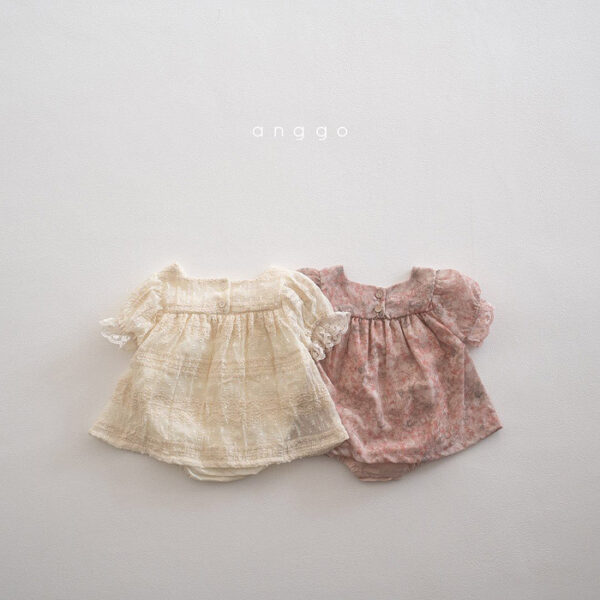 SS BEBE Strawberry- Cream Romper