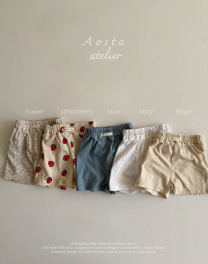 SS Linen Short Pants