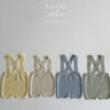 SS knit overalls