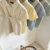 SS knit overalls