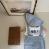 SS knit overalls