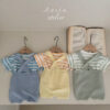 SS knit overalls