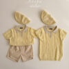 SS knit collor T