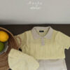 SS knit collor T