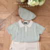 SS knit collor T