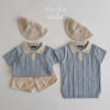 SS knit collor T