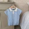 SS knit collor dress