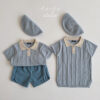 SS knit collor dress