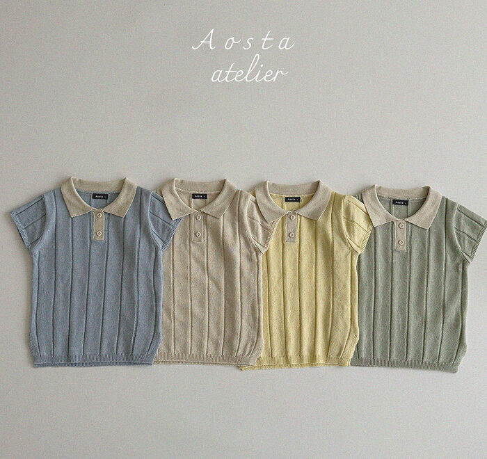 SS knit collor dress