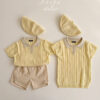SS knit collor dress