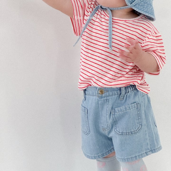 SS 포켓 데님 팬츠 ( pocket denim pants )