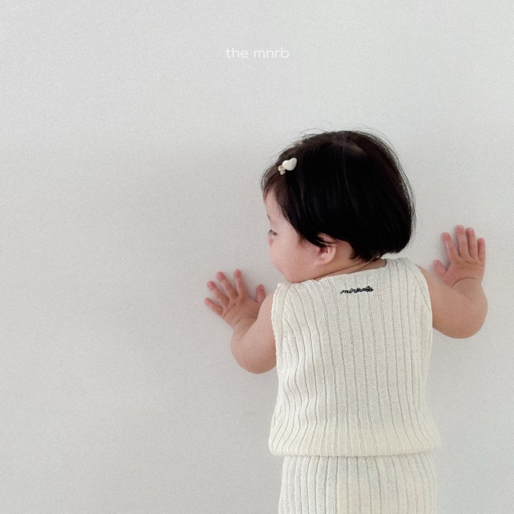 SS 니트 골지 나시 ( knit ribbed sleeveless)