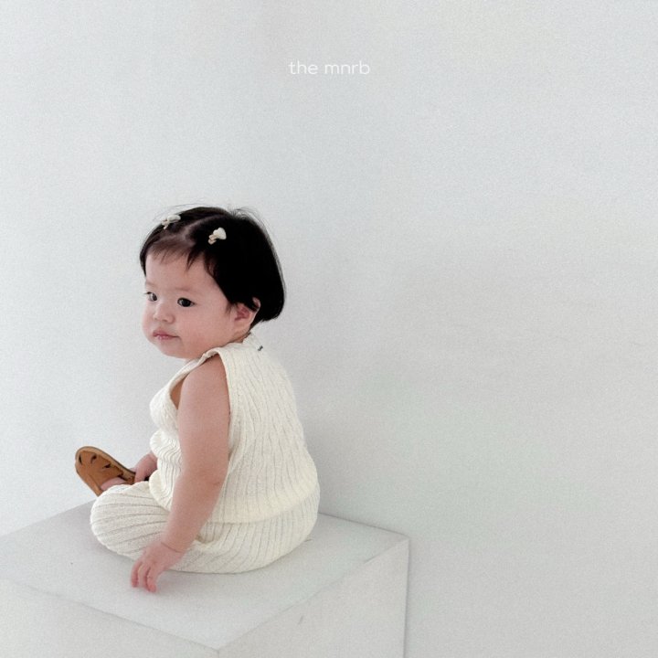 SS 니트 골지 나시 ( knit ribbed sleeveless)