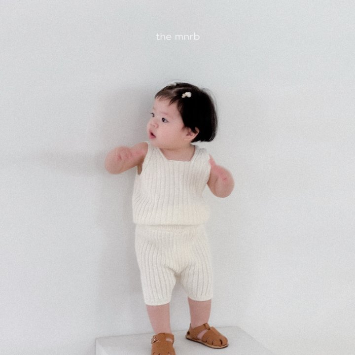 SS 니트 골지 나시 ( knit ribbed sleeveless)