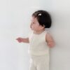 SS 니트 골지 나시 ( knit ribbed sleeveless)
