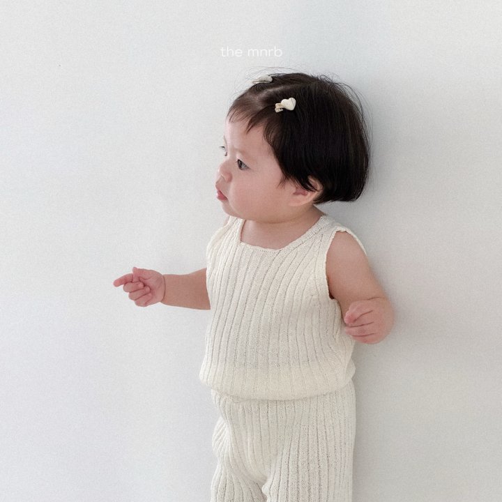 SS 니트 골지 나시 ( knit ribbed sleeveless)