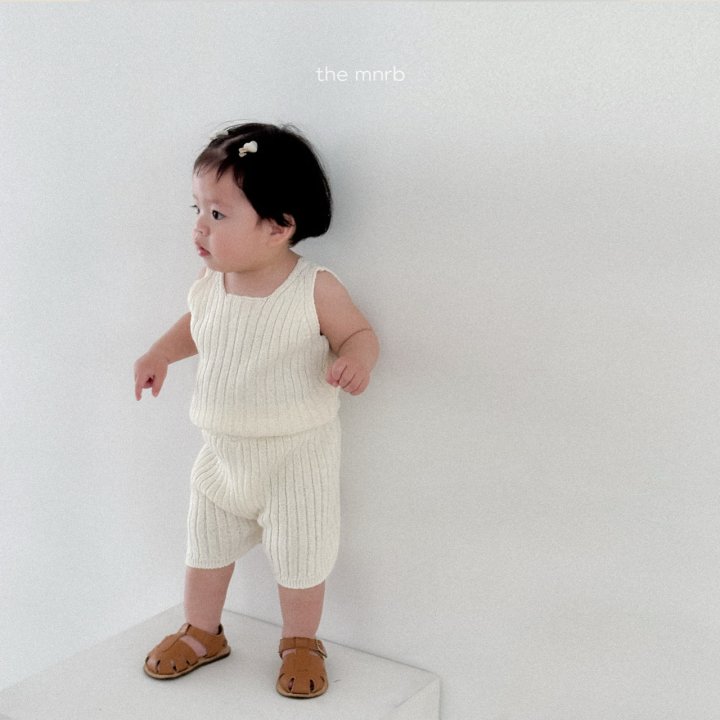 SS 니트 골지 나시 ( knit ribbed sleeveless)