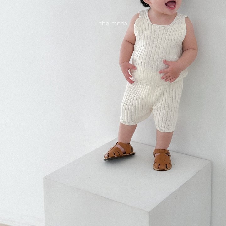 SS 니트 골지 나시 ( knit ribbed sleeveless)