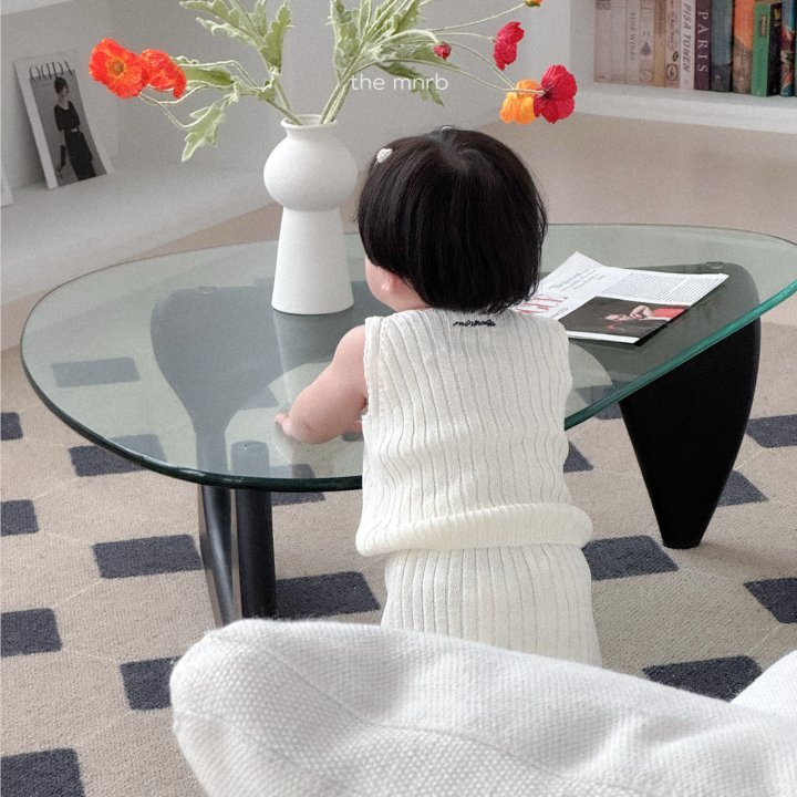 SS 니트 골지 나시 ( knit ribbed sleeveless)