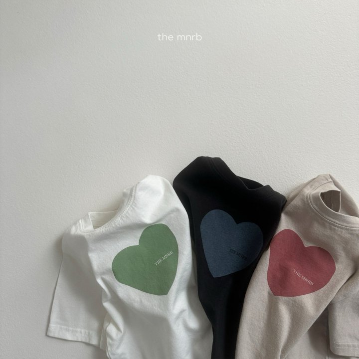 SS 로브하트나염T (robe heart t-shirt)