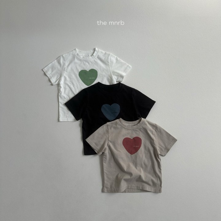 SS 로브하트나염T (robe heart t-shirt)