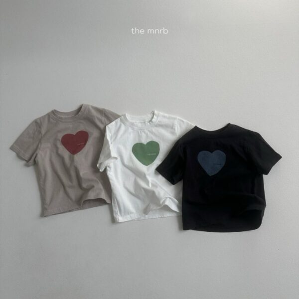 SS 로브하트나염T (robe heart t-shirt)