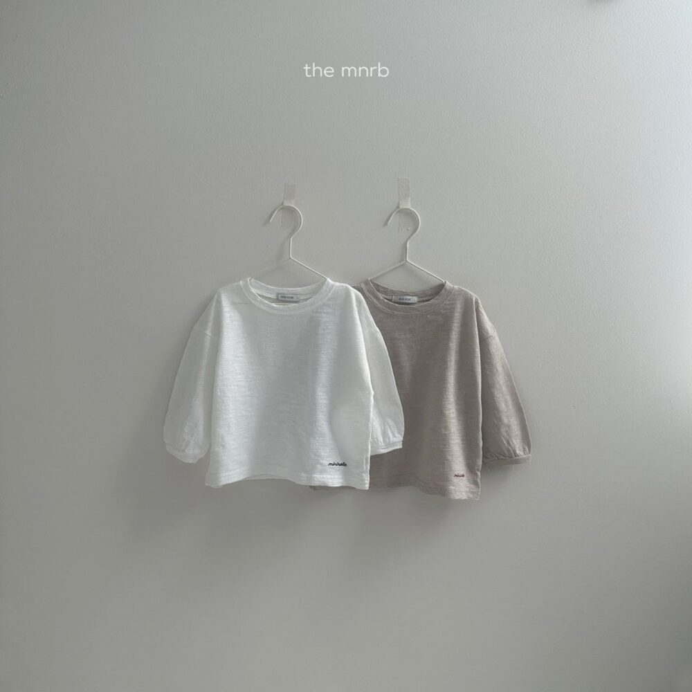 SS 슬럽 로고 티 (slub logo  T-shirt)