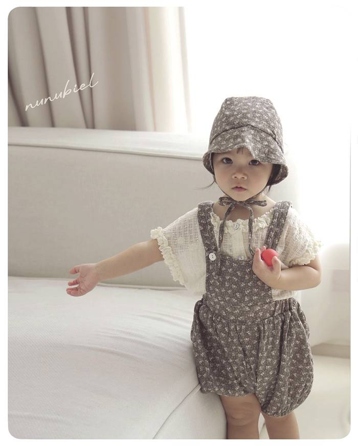 SS BEBE 아카시아 룸퍼 보넷 (akasia romper & bonnet)