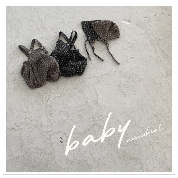 SS BEBE 아카시아 룸퍼 보넷 (akasia romper & bonnet)