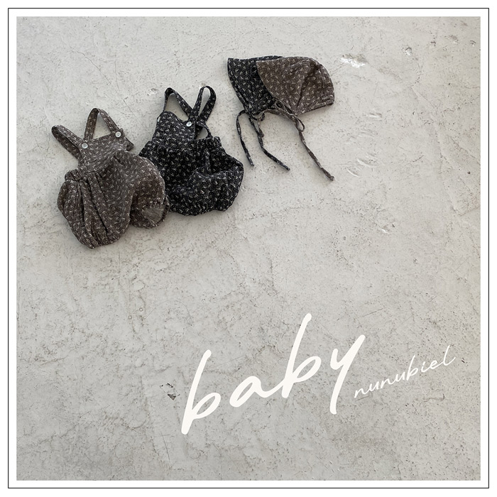 SS BEBE 아카시아 룸퍼 보넷 (akasia romper & bonnet)