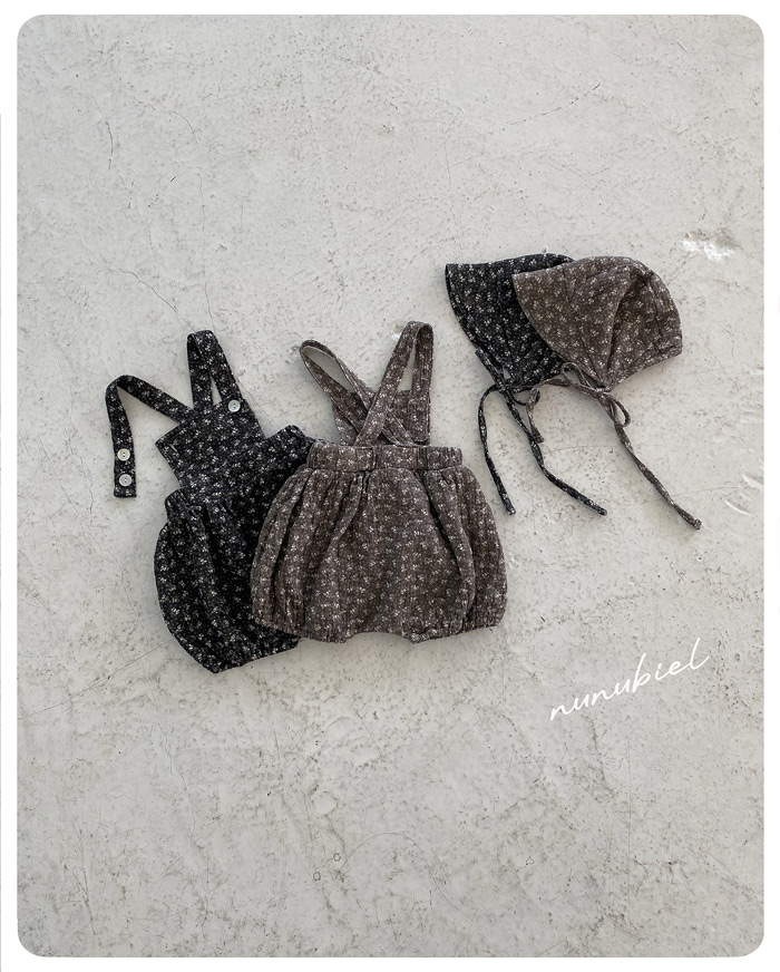SS BEBE 아카시아 룸퍼 보넷 (akasia romper & bonnet)