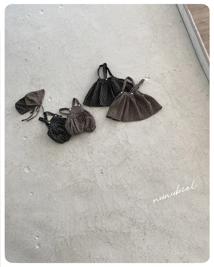 SS BEBE 아카시아 룸퍼 보넷 (akasia romper & bonnet)