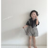 SS KIDS 체크 멜빵바지 (check suspender pants)