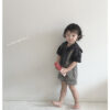 SS KIDS 체크 멜빵바지 (check suspender pants)