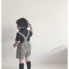 SS KIDS 체크 멜빵바지 (check suspender pants)