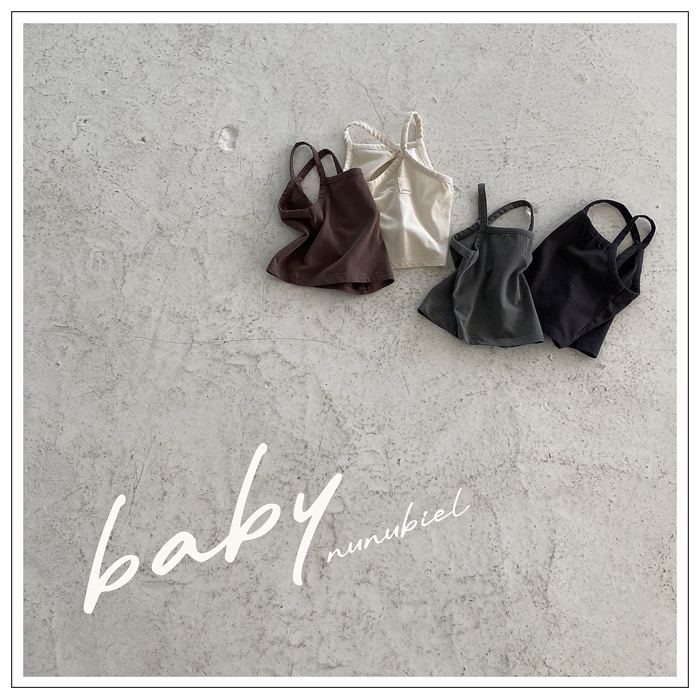 SS BEBE 스판 끈나시 (bebe span sleevless)