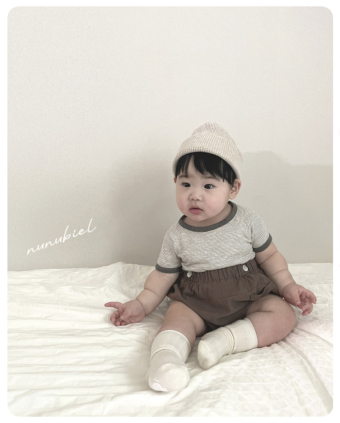 SS BEBE 스트라이프 티 (bebe stripe t-shirts)