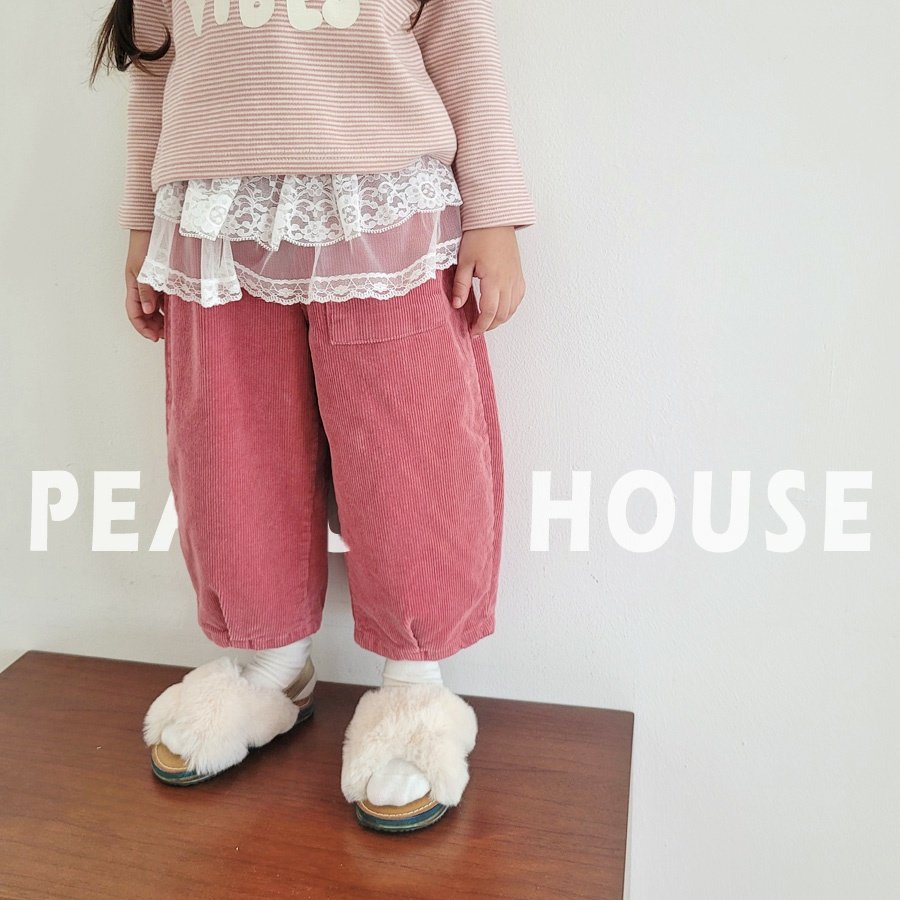 25WIN燈芯絨單口袋休閒褲