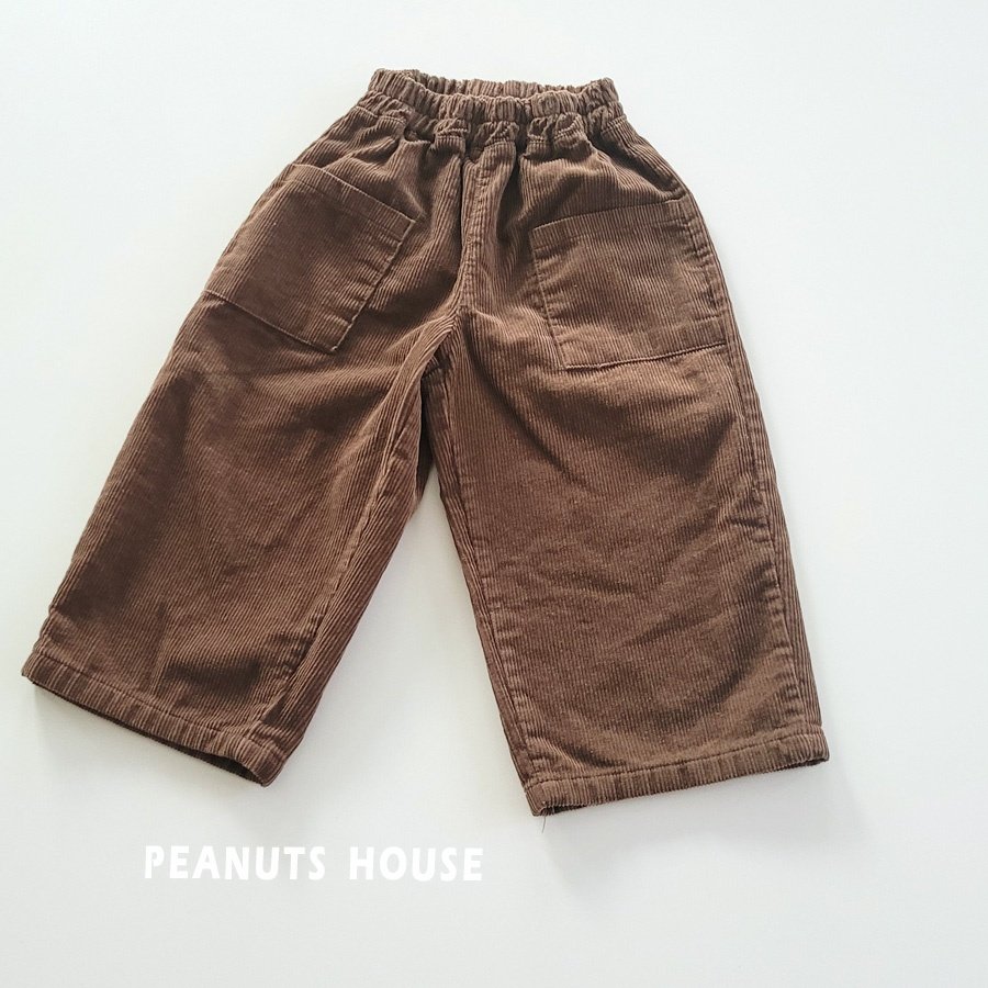 25WIN燈芯絨大口袋休閒褲