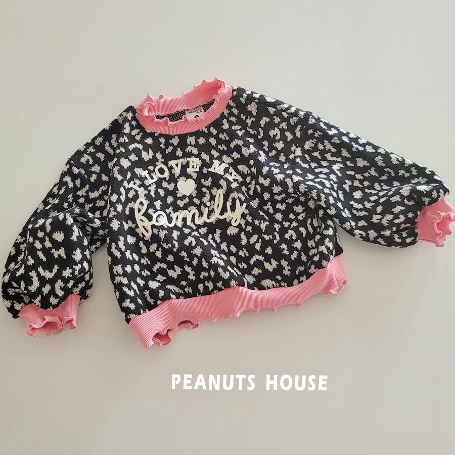 25WIN可愛豹紋針織衫