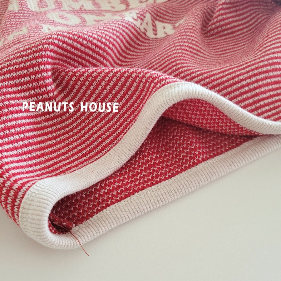 25WIN橫條紋字母針織衫