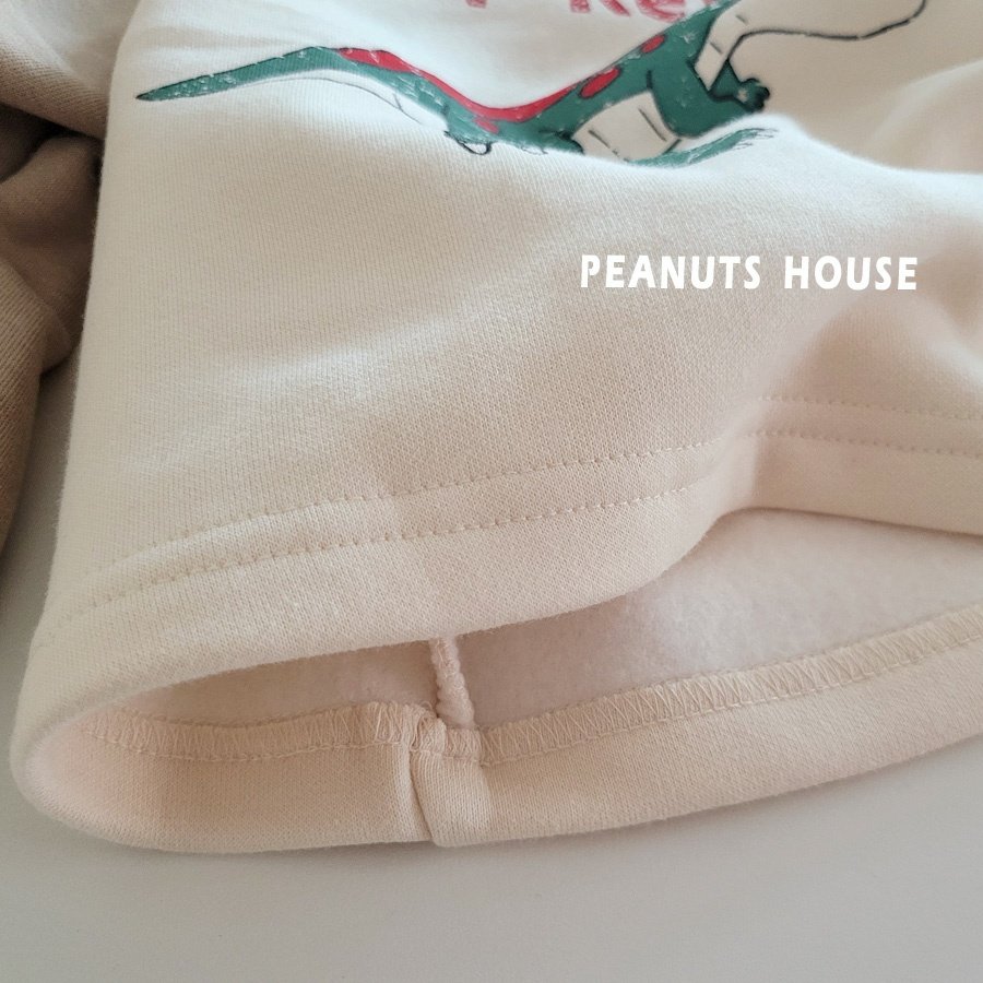 25WIN恐龍拼接刷毛上衣