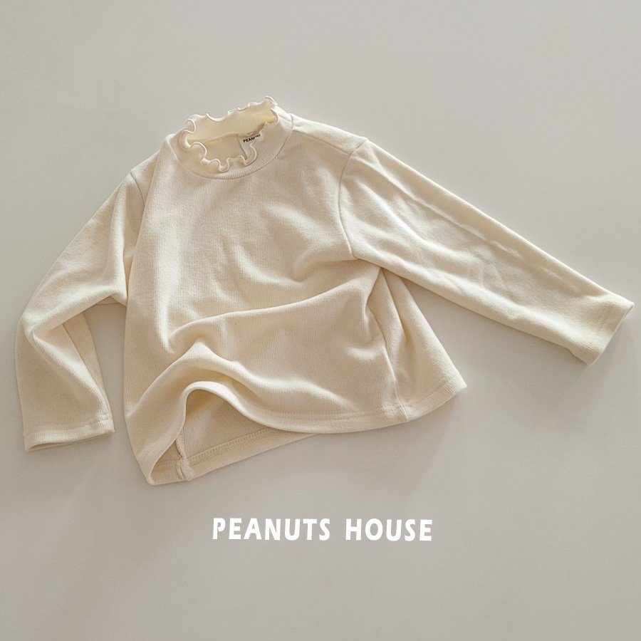 25WIN基本款捲邊長袖上衣