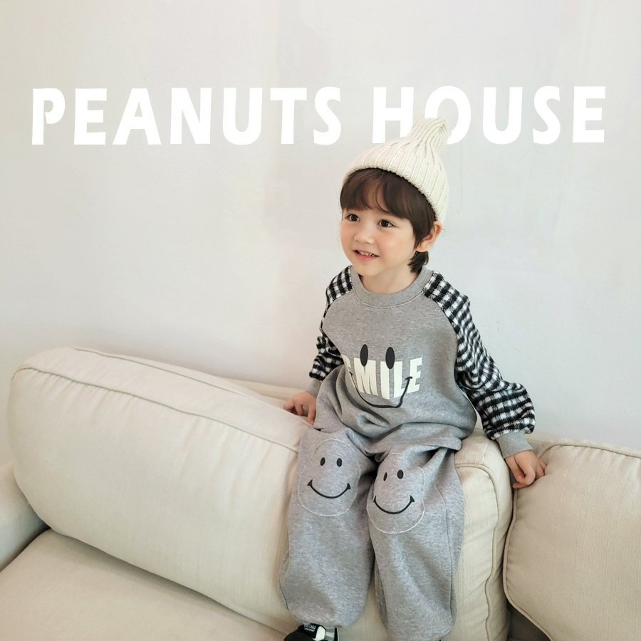 25WIN微笑格紋刷毛上衣