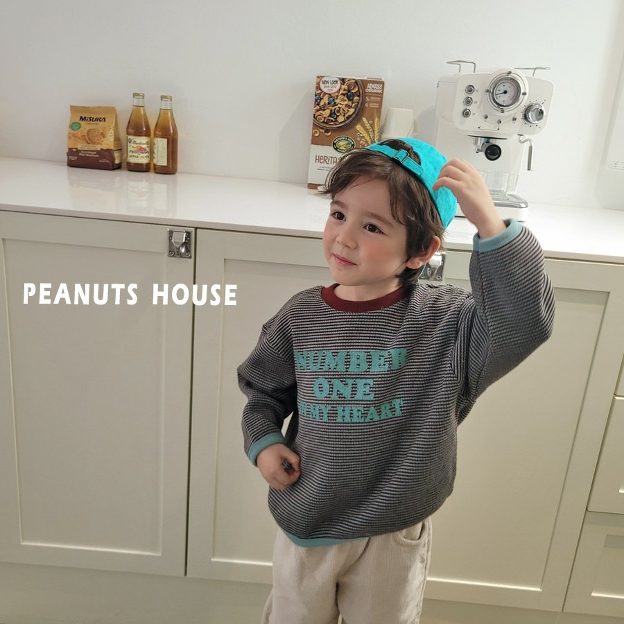 25WIN橫條紋字母針織衫