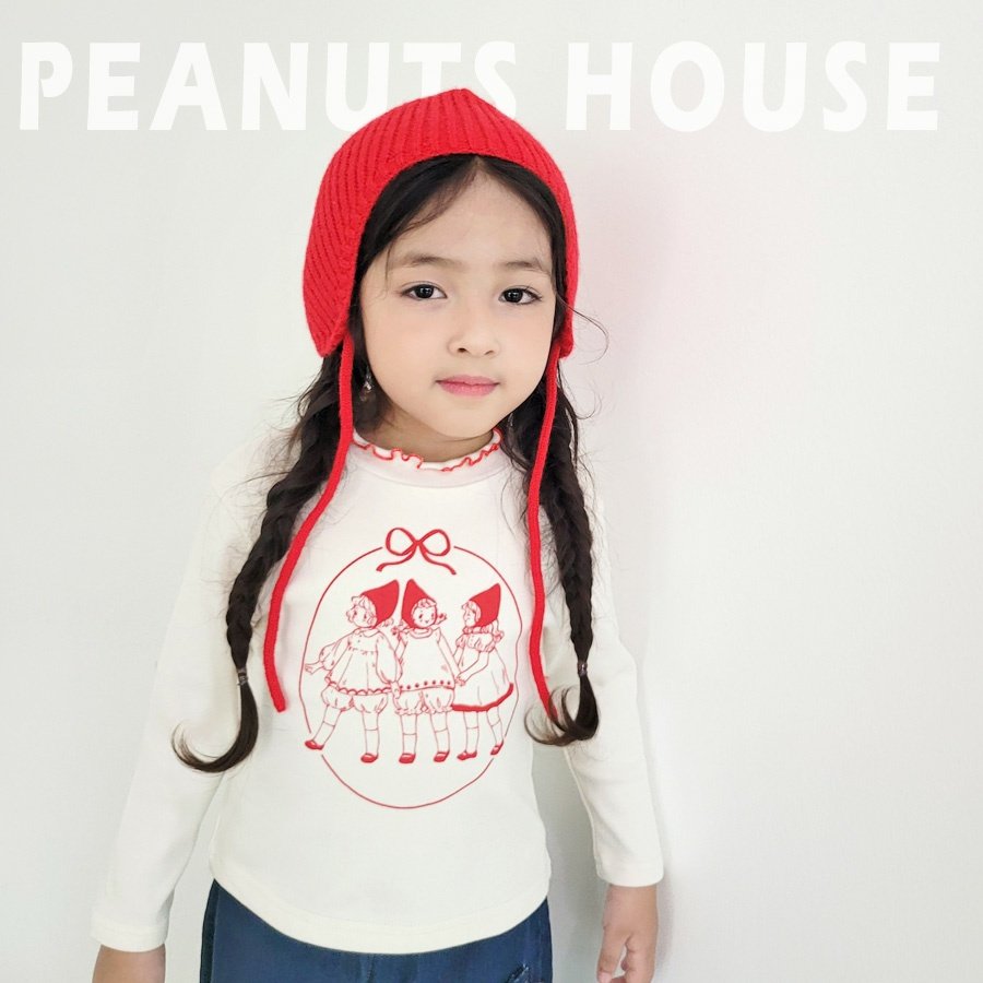 25WIN捲邊女孩長袖上衣