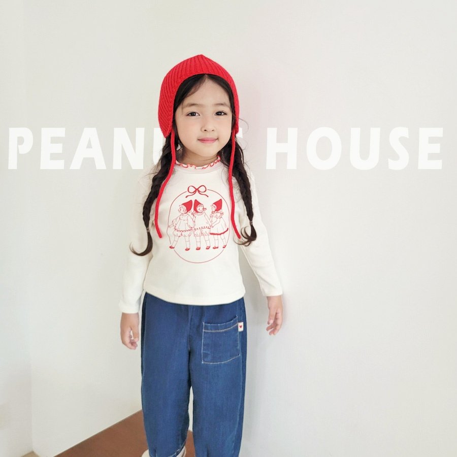 25WIN捲邊女孩長袖上衣