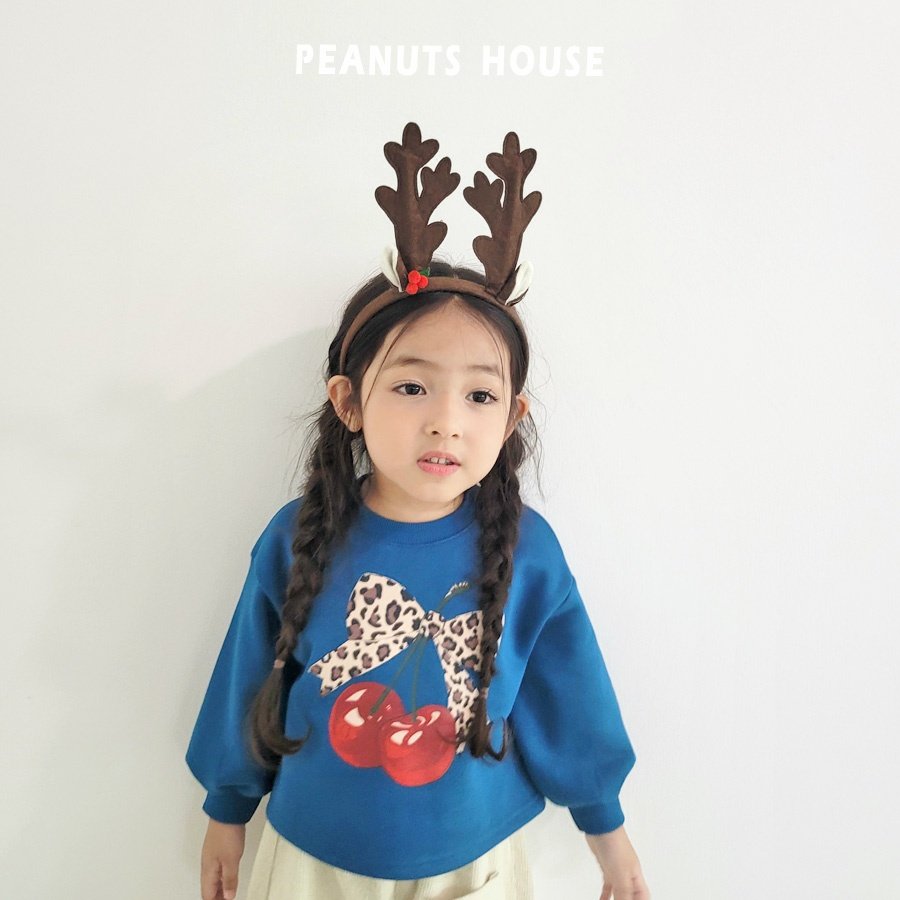 25WIN豹紋櫻桃刷毛上衣