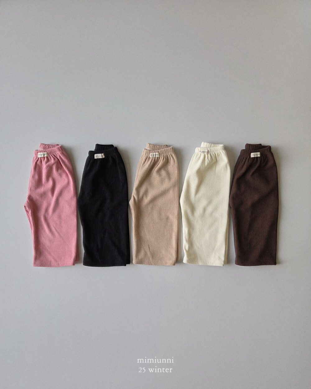 25WIN 羅紋休閒寬褲 任兩件折NT.50