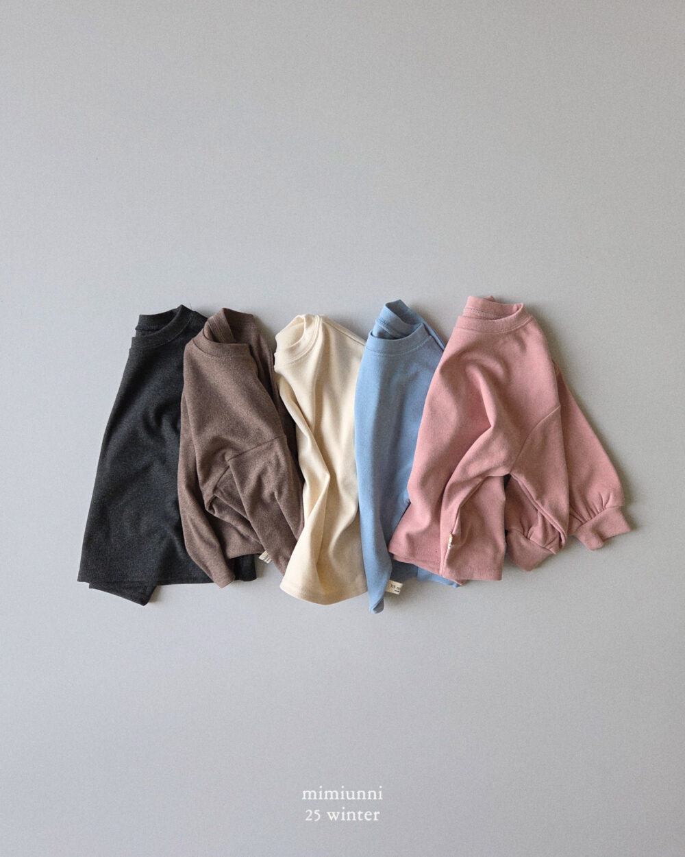 모찌티 (2-2) 25WIN 冬季長袖T恤 任兩件折NT.50